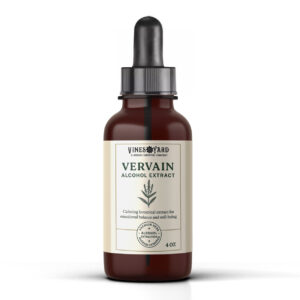 Vervain Herbal Tincture – 4 oz Alcohol Extract | Premium Quality Nervine & Wellness Aid