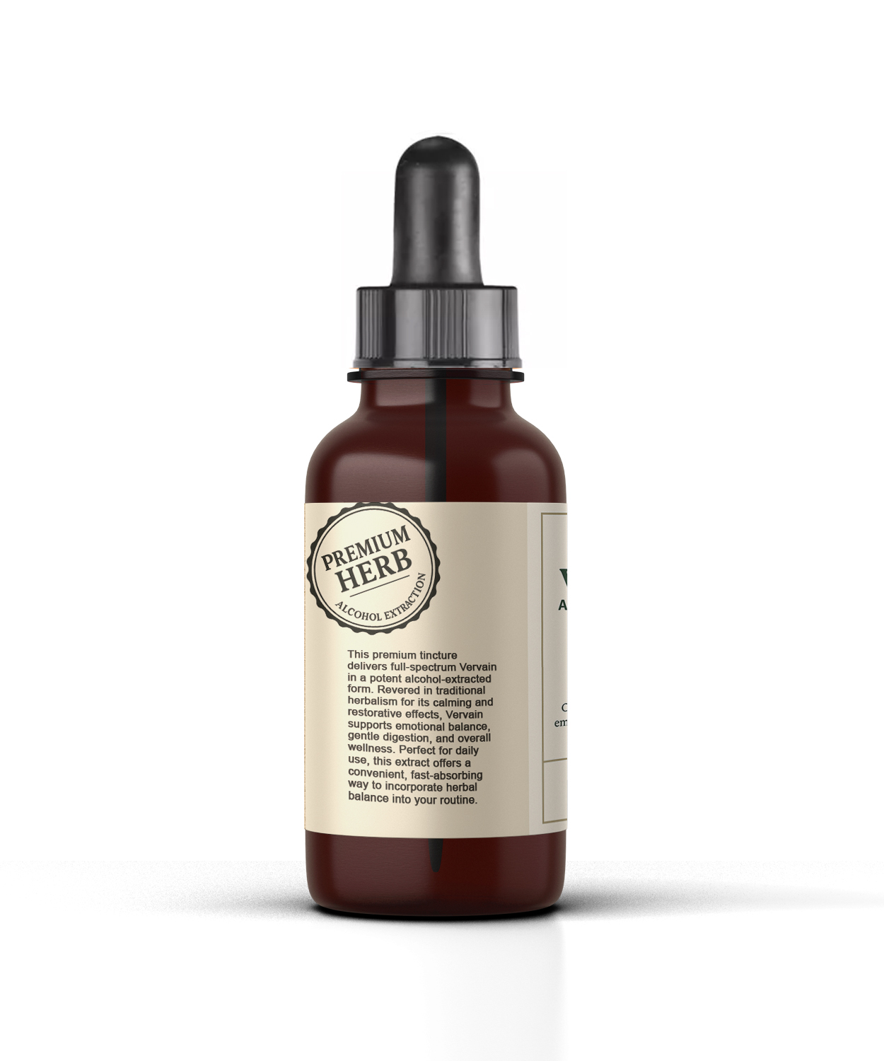 Vervain Herbal Tincture – 4 oz Alcohol Extract | Premium Quality Nervine & Wellness Aid - Image 3