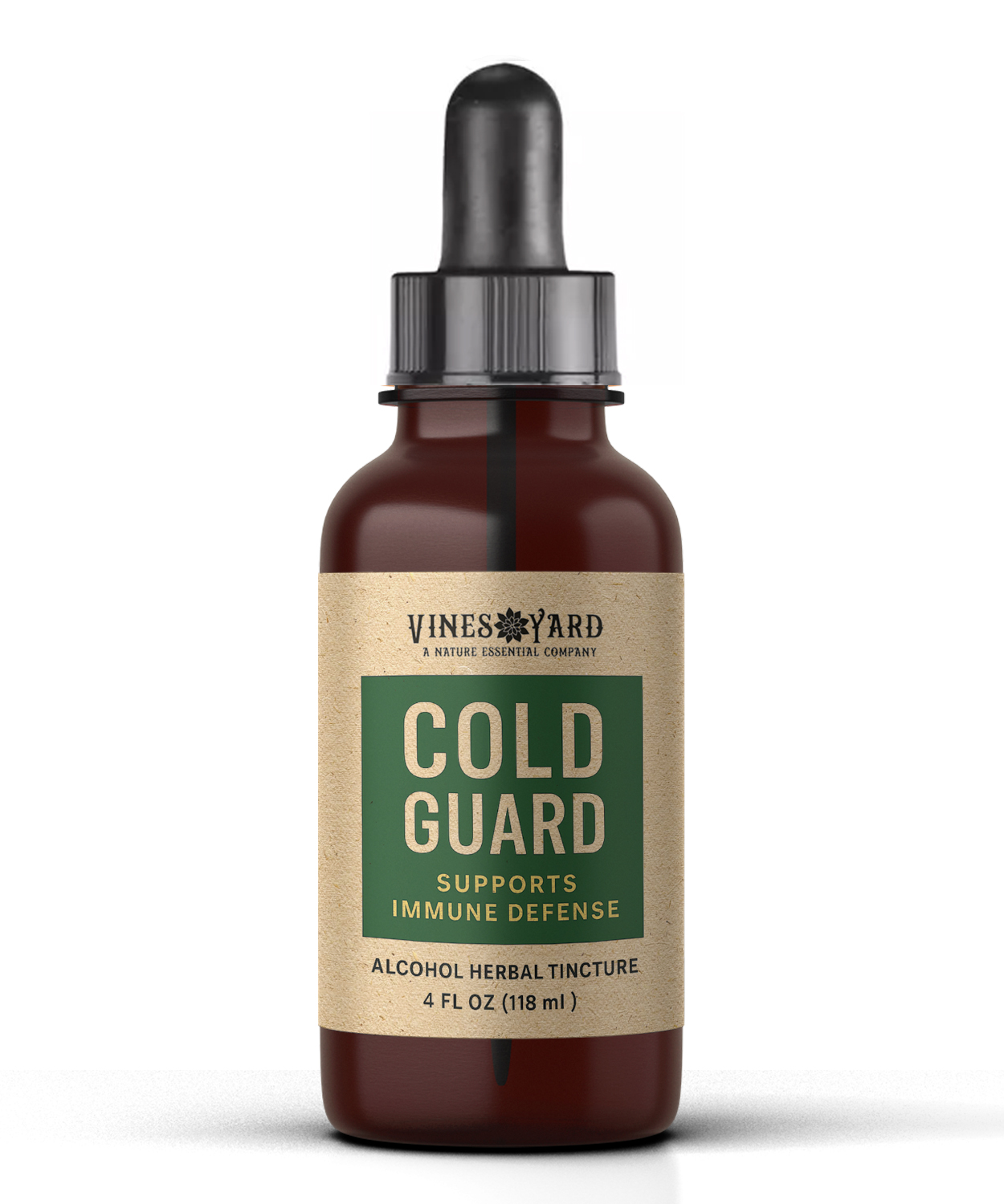 Cold Guard – Herbal Immune Defense Tincture (4 fl oz)