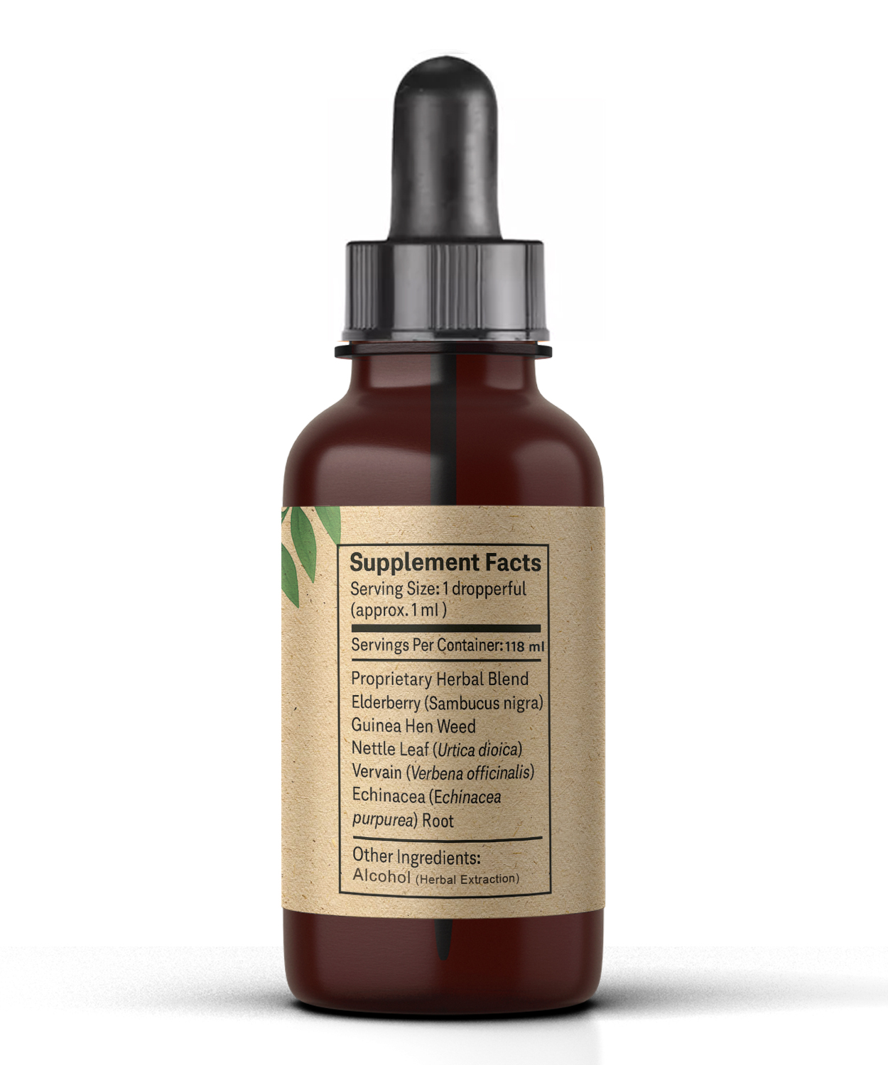 Cold Guard – Herbal Immune Defense Tincture (4 fl oz) - Image 2