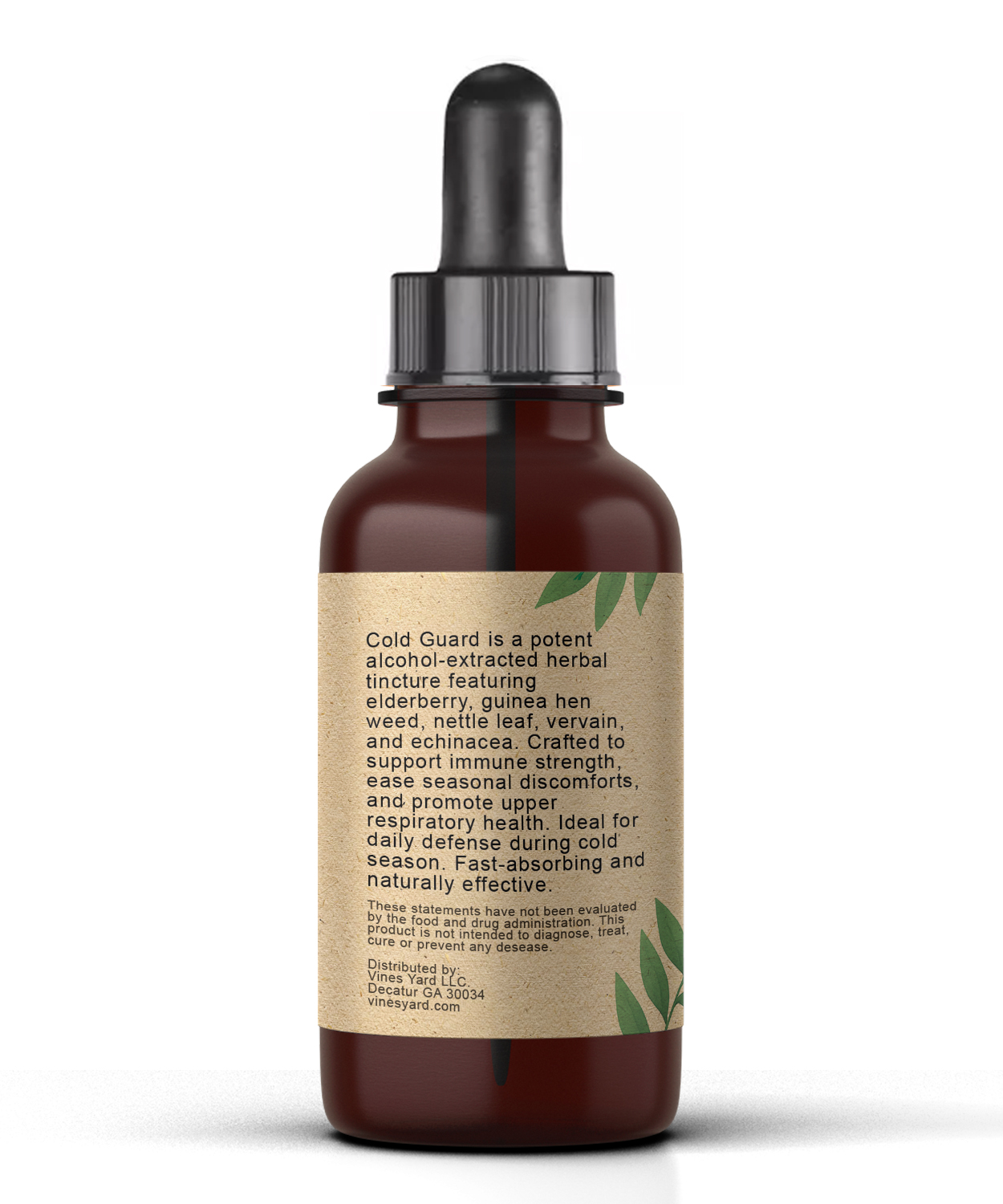 Cold Guard – Herbal Immune Defense Tincture (4 fl oz) - Image 3
