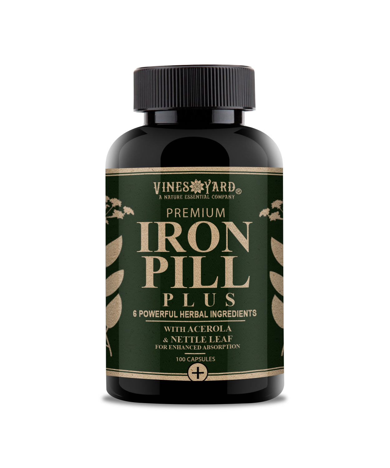 Iron Pill Plus — Premium 6-Herb Iron Support Formula